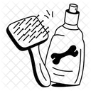 Pflege Haustiere Ausrustung Symbol