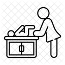 Pflegeraum  Symbol