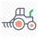 Traktor Ernte Pflugen Symbol