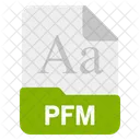 Pfm File Format Icon