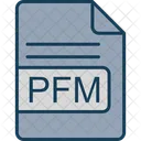 Pfm File Format Icon