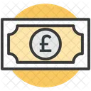 Pfund Britisch Note Symbol