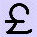 Pfund Quadratpfund Geld Symbol