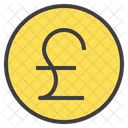 Pfund Sterling Pfund Banknoten Symbol