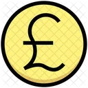 Pfund Munze Wahrung Icon