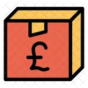 Pfund Paket Box Symbol