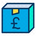 Pfund Paket Box Symbol