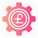 Pfund-Einstellung  Symbol