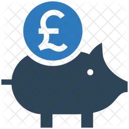 Pfund Sparschwein  Symbol