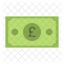 Pfund Sterling Banknote Sterling Banknote Symbol