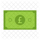 Pfund Sterling Banknote  Symbol