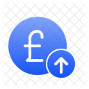 Pfund Sterling Gewinn Symbol