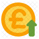 Pfundwachstum Gewinn Pfund Icon