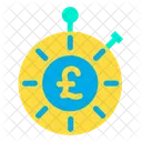 Pfund Zeitbudget  Symbol