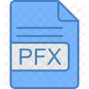 Pfx Fichier Format Icône