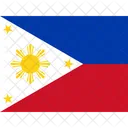 Ph Philippinen Flaggen Iso Symbol