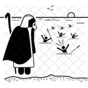 Sterben Ertrinken Agyptisch Symbol