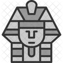 Pharaoh Egypt Country Icon