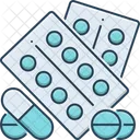 Pharmaceutical Drugs Medicines Pills Icon