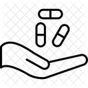 Pharmaceutical Drugs Medicine Linear Icon