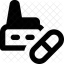 Pharmaceutical Factory Pharmaceutical Industry Medicine Factory Icon