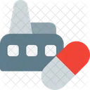 Pharmaceutical Factory Pharmaceutical Industry Medicine Factory Icon