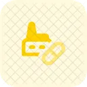 Pharmaceutical Factory Pharmaceutical Industry Medicine Factory Icon