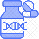 Pharmaceutical Medicine Dna Icon