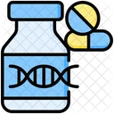 Pharmaceutical Medicine Dna Icon