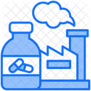 Pharmaceutical Factory Pharmaceuticals Icon