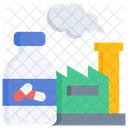 Pharmaceutical Factory Pharmaceuticals Icon