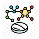 Pharmaceutical Pill Molecular Icon