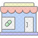 Pharmacie Lineal Color Icon Icône