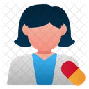Pharmacist Female Avatar Icon