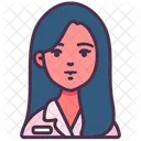 Pharmacist Doctor Female Icon