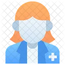 Pharmacist Female Woman Icon