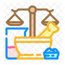 Compounding Medications Pharmacist Icon