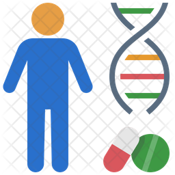 Pharmacogenomics Icon - Download in Flat Style