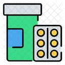 Pharmacology Pills Medical Icon