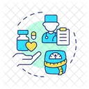 Pharmacotherapy Medicine Prescription Medicaments Icon