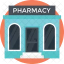 Pharmacy Building Medicine Icon