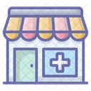 Pharmacy Medical Center Health Clinic Icon
