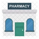 Building Pharmacy Clinic Icon