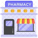 Drugstore Pharmacy Pharmaceutics Store Icon