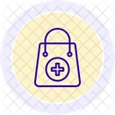 Pharmacy Bag Color Circle Icon Icon