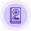 Pharmacy Book Color Circle Icon Icon