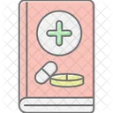 Pharmacy Book Lineal Color Icon Icon