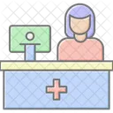 Pharmacy Counter Lineal Color Icon Icon