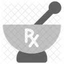 Pharmacy mortar and pestle  Icône
