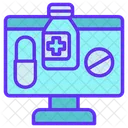 Pharmacy Online Drugs Medicine Icon